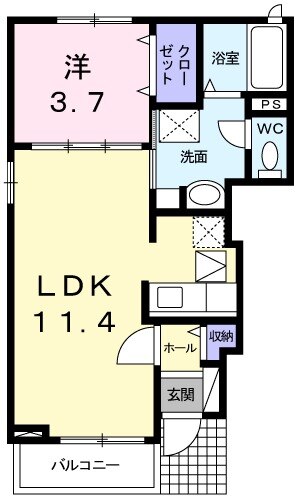 アイムス青山の間取り