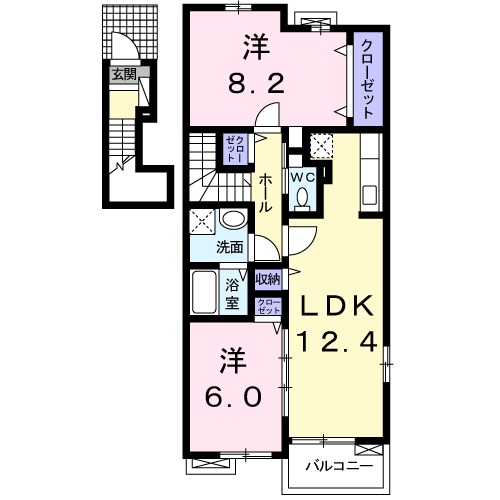 メゾン ド フランの間取り
