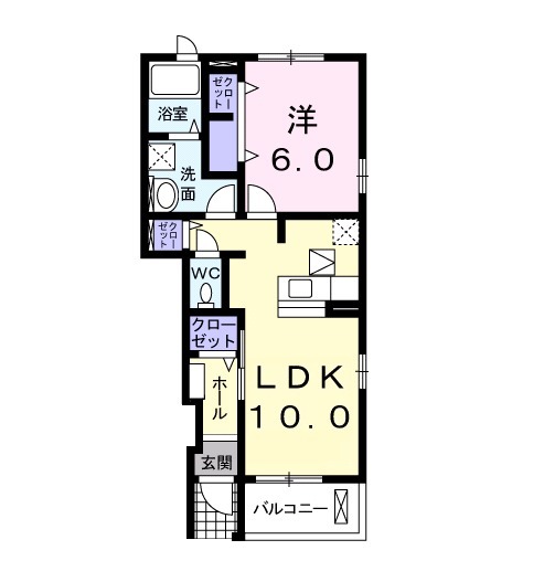 プリンセスIの間取り