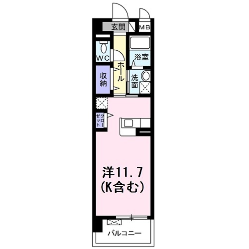 シカタシャンブレットⅠの間取り