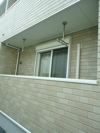 12/24 バルコニー