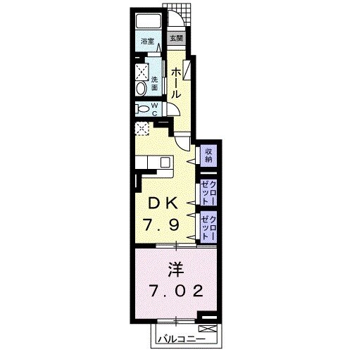 オースティンハウスⅢの間取り