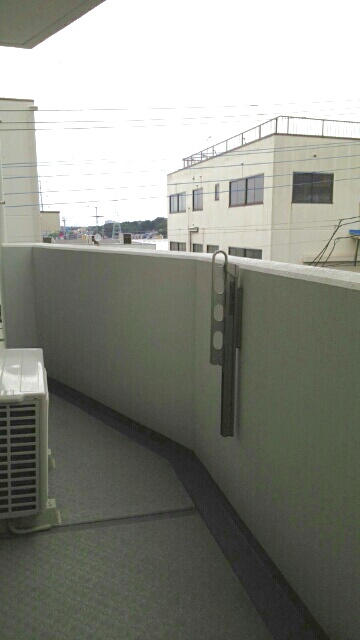 12/24 バルコニー