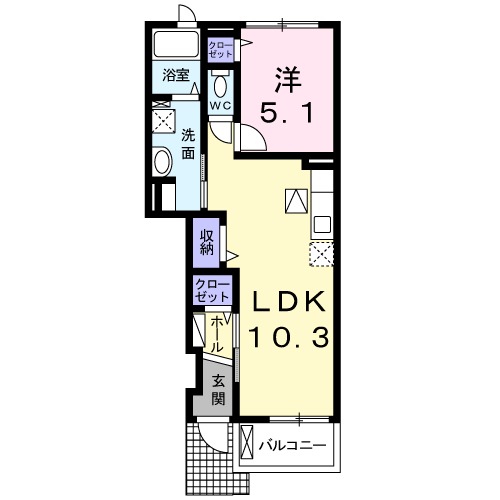 グアレンテ・ソウの間取り