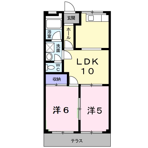 サンライズ花ノ木の間取り