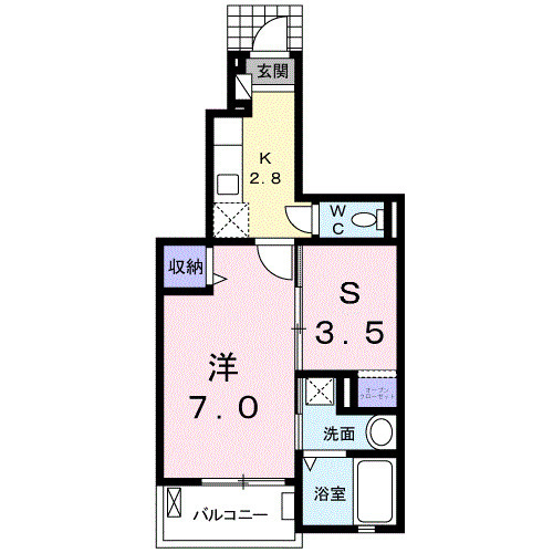 グレイスアビタシオンⅡの間取り