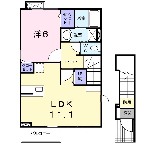コンフォリアの間取り