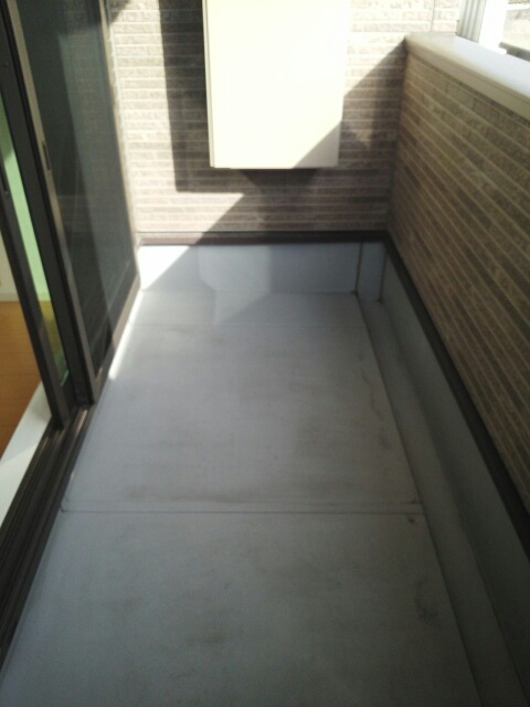 12/20 バルコニー