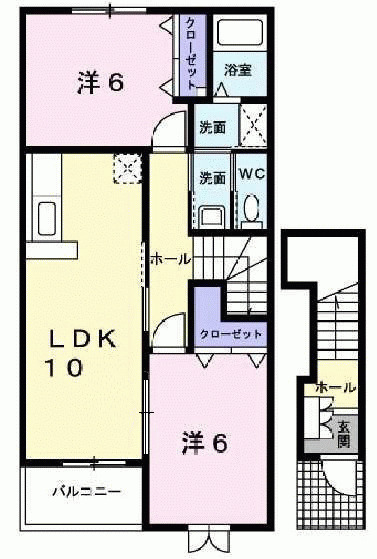 モンターニュ高鼻の間取り
