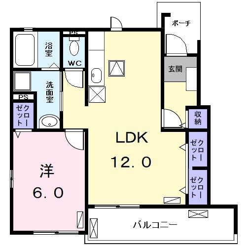パルミエーレの間取り