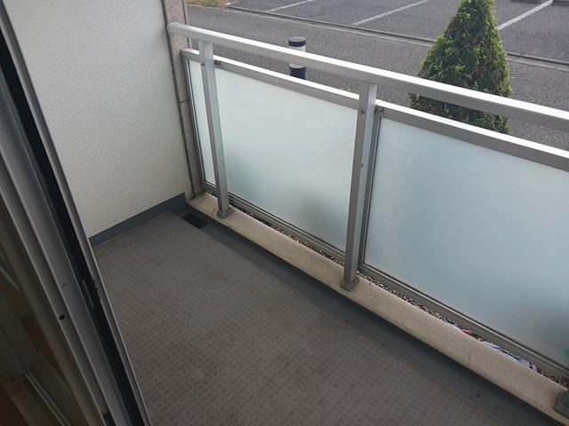 12/24 バルコニー
