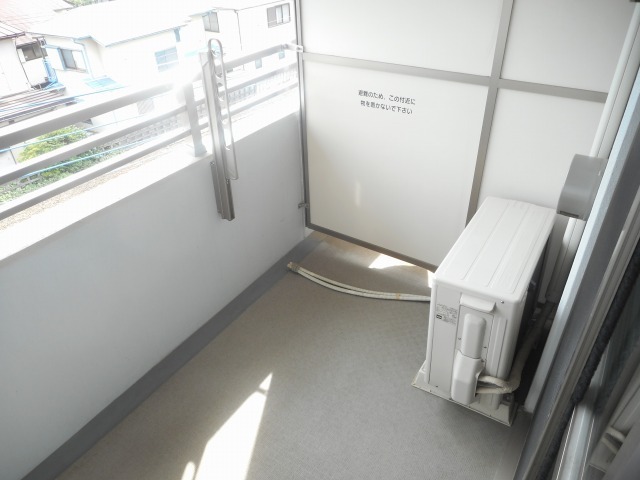 12/24 バルコニー