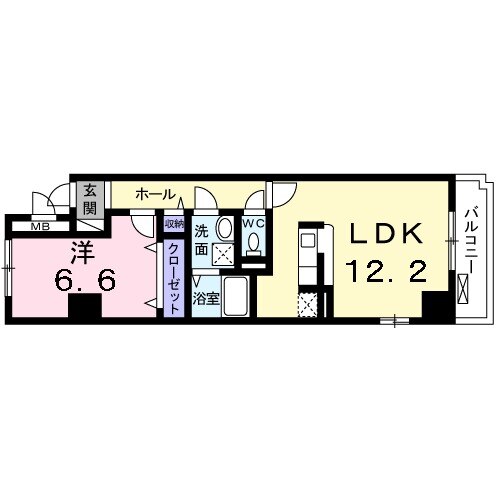 Latour 京の間取り