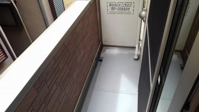 12/20 バルコニー