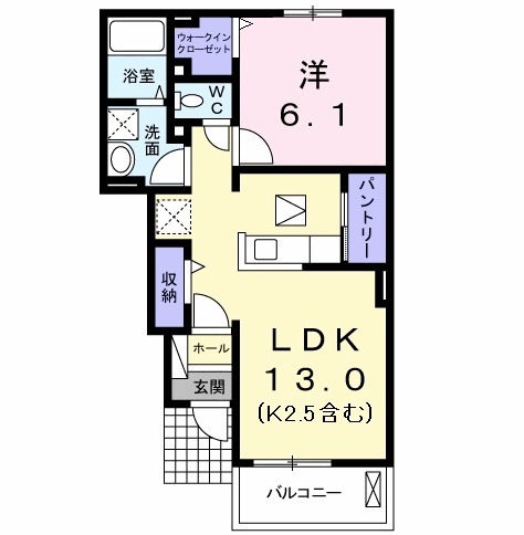 ルミナス・Mの間取り