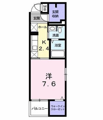 チェリーコート115の間取り