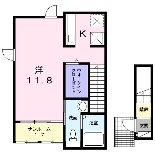 モダンパークの間取り
