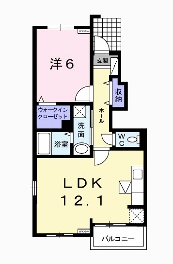 ヴァイオレット ハーモニーの間取り