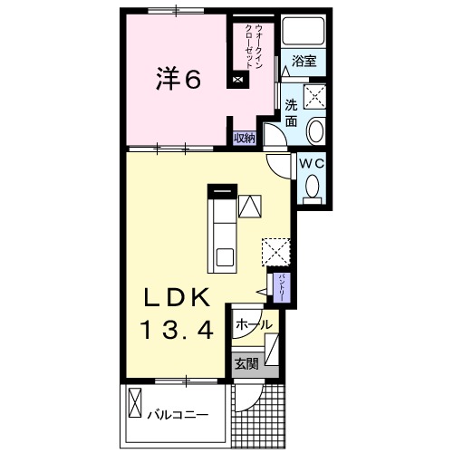 グリーンヒルズⅡの間取り