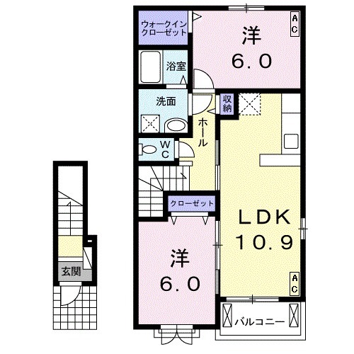 グラン ソレイユの間取り