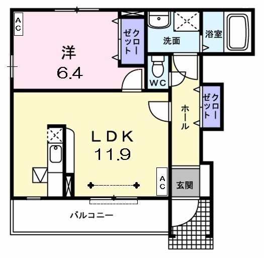 グランツの間取り