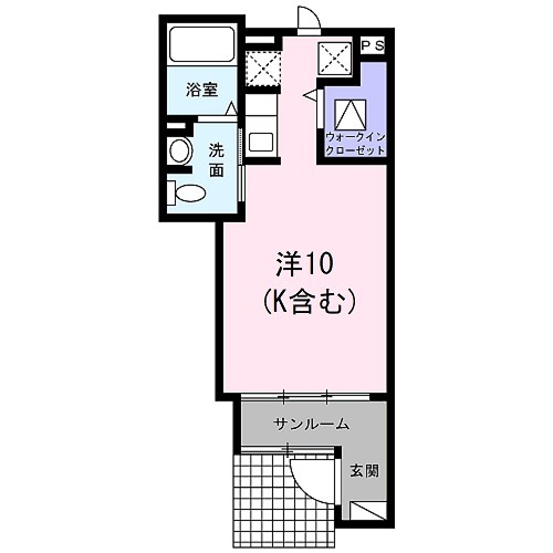 サンエース・ユニの間取り