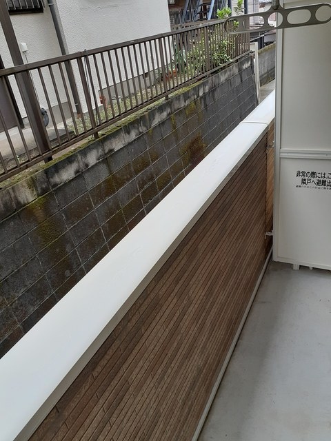 12/24 バルコニー