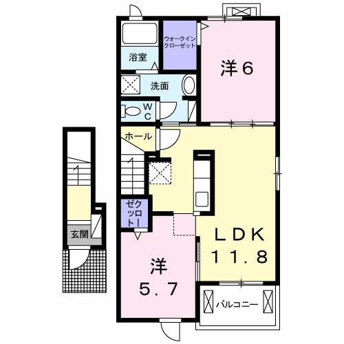クレメント・Ⅳの間取り