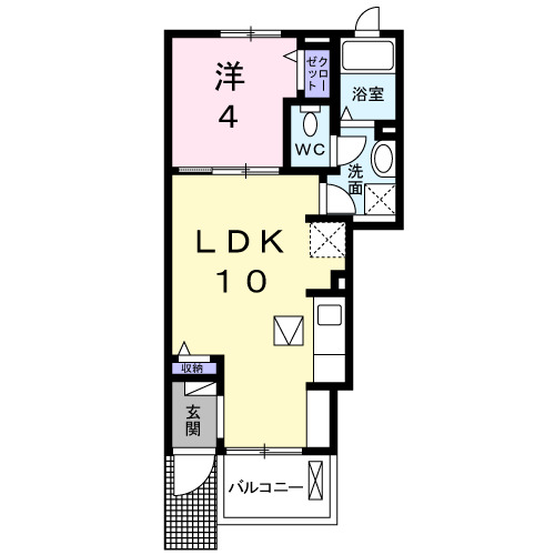 リルシア Ⅱの間取り