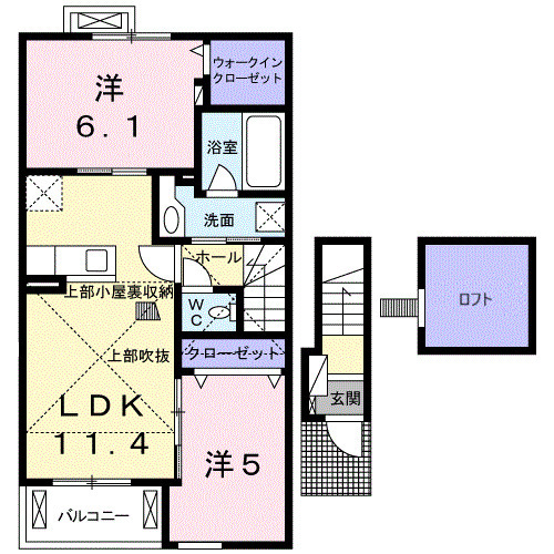 サニーの間取り