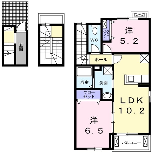 グッド・アイランド下妻の間取り
