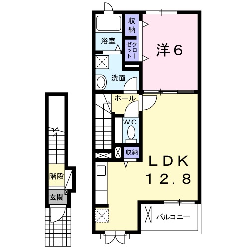チヨ タウンDの間取り