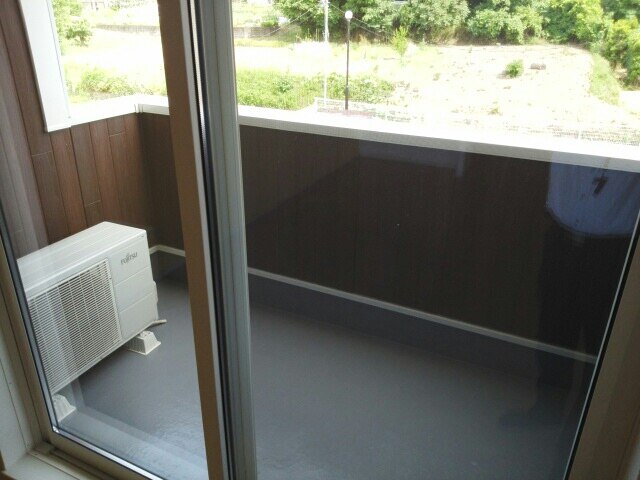 10/18 バルコニー