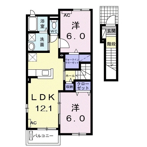 ヒーリング コートの間取り