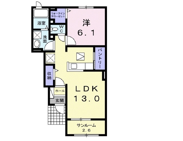 エルシオンⅡの間取り