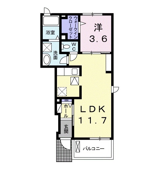 シャン ノールの間取り