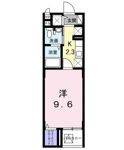 フレイム　タウアの間取り