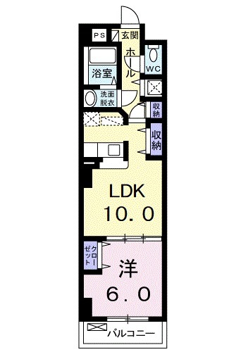 グレイス ブリッサの間取り