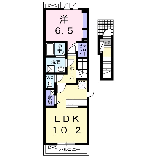 エコーⅡの間取り