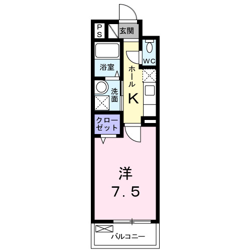 カーサミーオの間取り