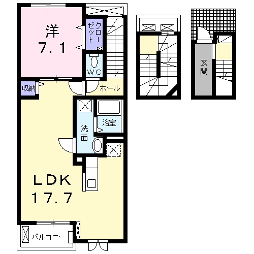 やまと.Mの間取り