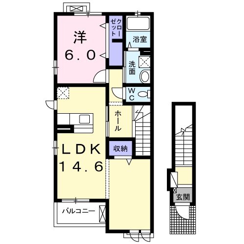 グランチェスタ新栄の間取り
