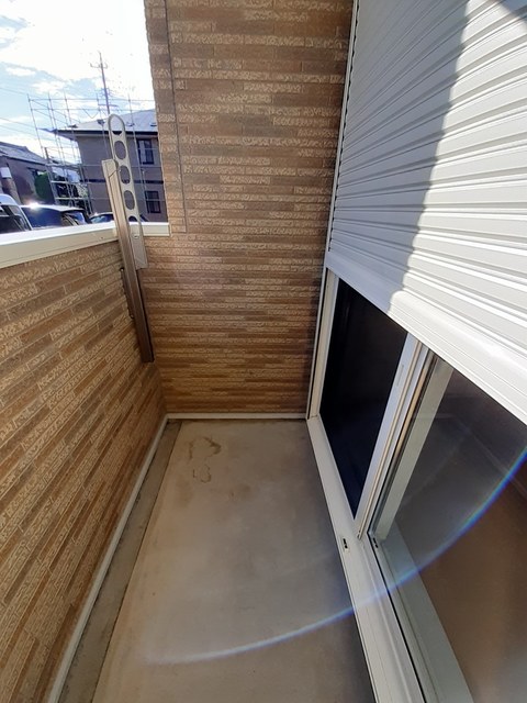 12/24 バルコニー