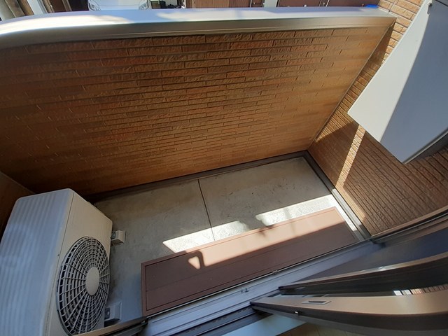 12/23 バルコニー