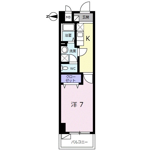 シェロ・ガーデンの間取り