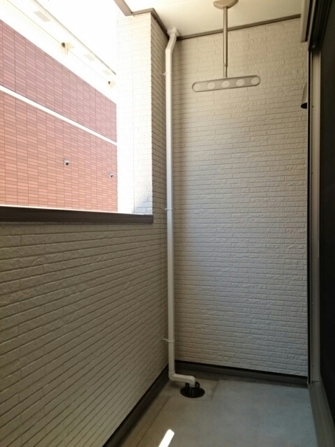 12/25 バルコニー