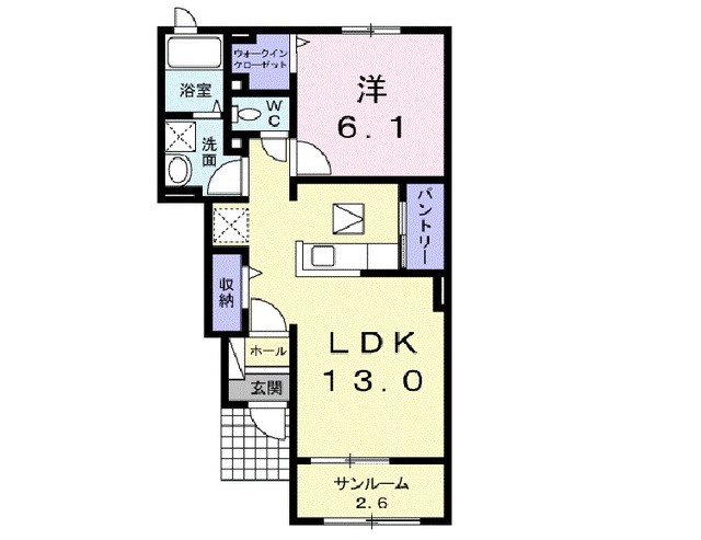 ラ・メゾン・リアンジュ Ⅱの間取り