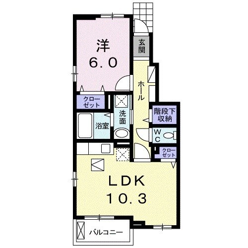 ブリーズ・フルールの間取り