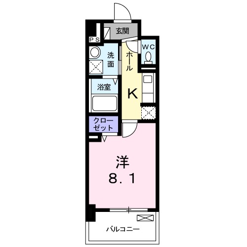 グレース東淀川の間取り