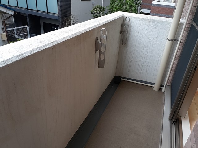 12/24 バルコニー